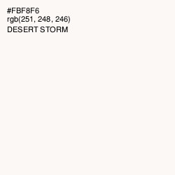 #FBF8F6 - Desert Storm Color Image